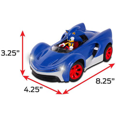 NKOK Team Sonic Racing car adjustable front wheel alignment