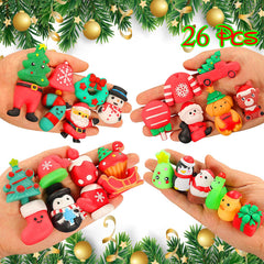 Nobasco mochi squishy animals in bright colors for sensory play and collection.