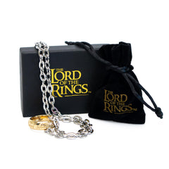 The One Ring close-up with Elvish inscription highlighting craftsmanship.
