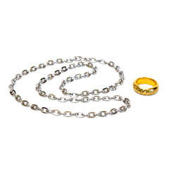 The Noble Collection The One Ring in velvet pouch for safe gifting.