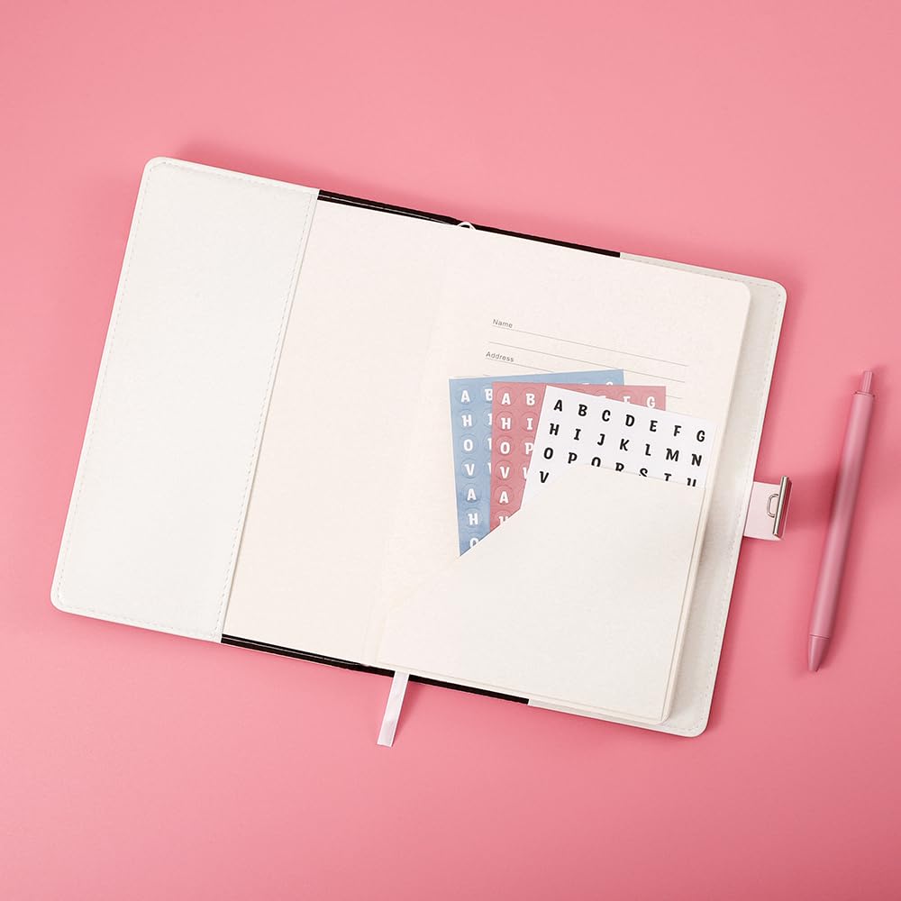 Nollh Diary with Lock smooth paper prevents ink bleed and offers easy writing.