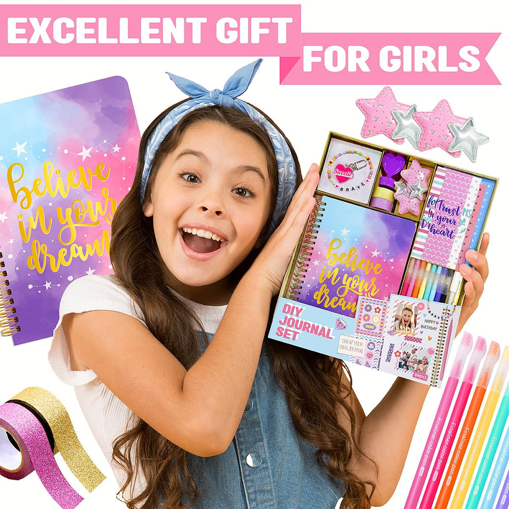 Nollh DIY Journal Kit sticker sheets to add color and personality