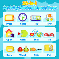 Noltola Toddler Musical Learning House—math patterns for counting and pattern recognition
