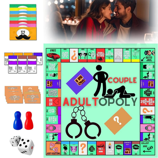 Nonshio's adult couple board game dice mechanics fuel lively, strategic play.