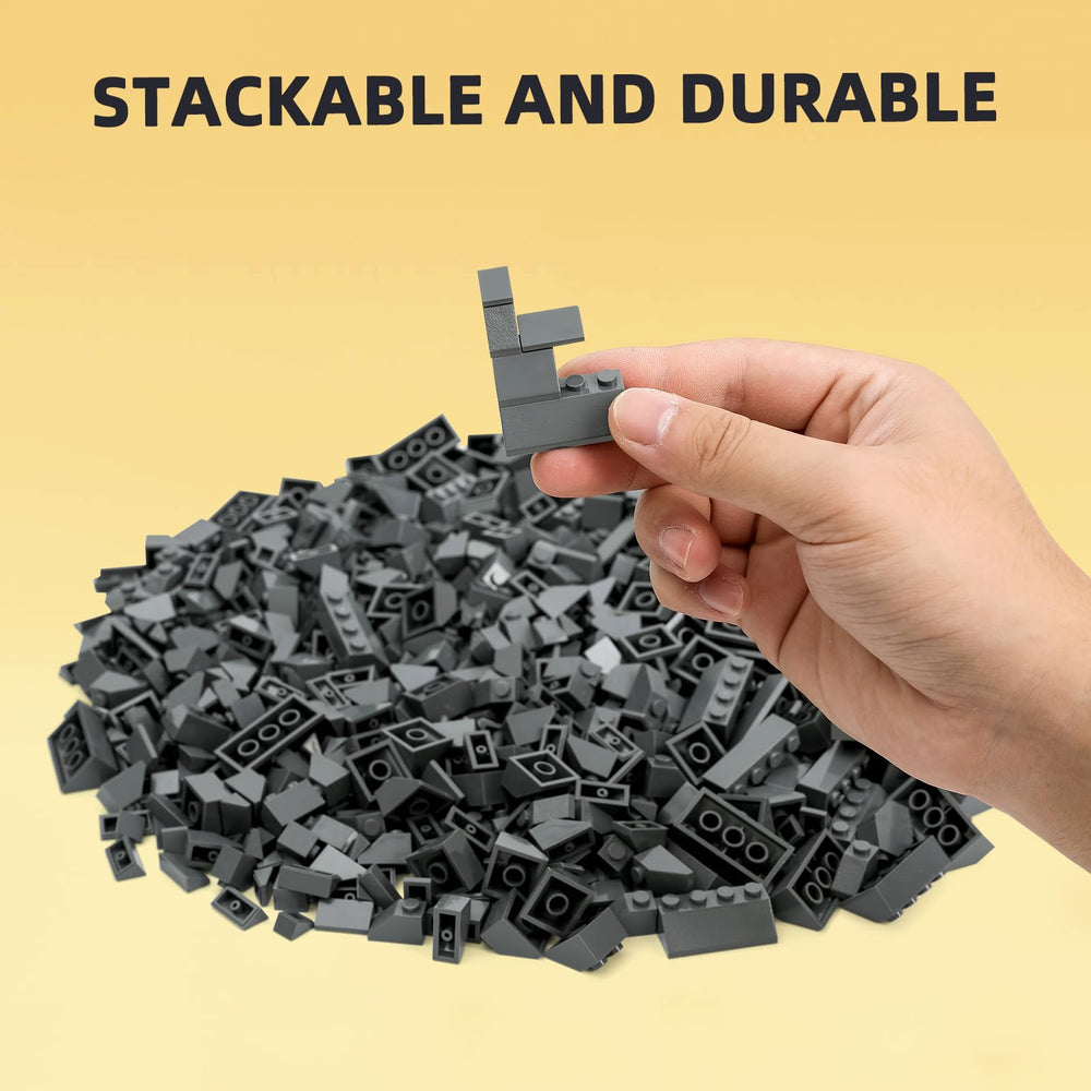 Noorastars slope blocks 30 1x2x2-3 enable larger structures and smooth transitions.