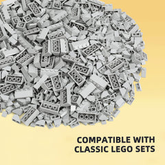 Noorastars slope 45-2x1 block offers sturdy slopes for dynamic models.