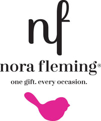 Nora Fleming mini citrus decoration brings cheerful vibes to gatherings.