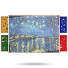 NORBASE Puzzle Table board top view showing spacious 34x26 surface for large puzzles