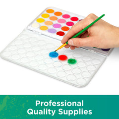 Norberg & Linden watercolor art supplies package showcases complete starter kit