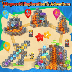 Norline compatibility with magnetic cubes enables easy expansion.