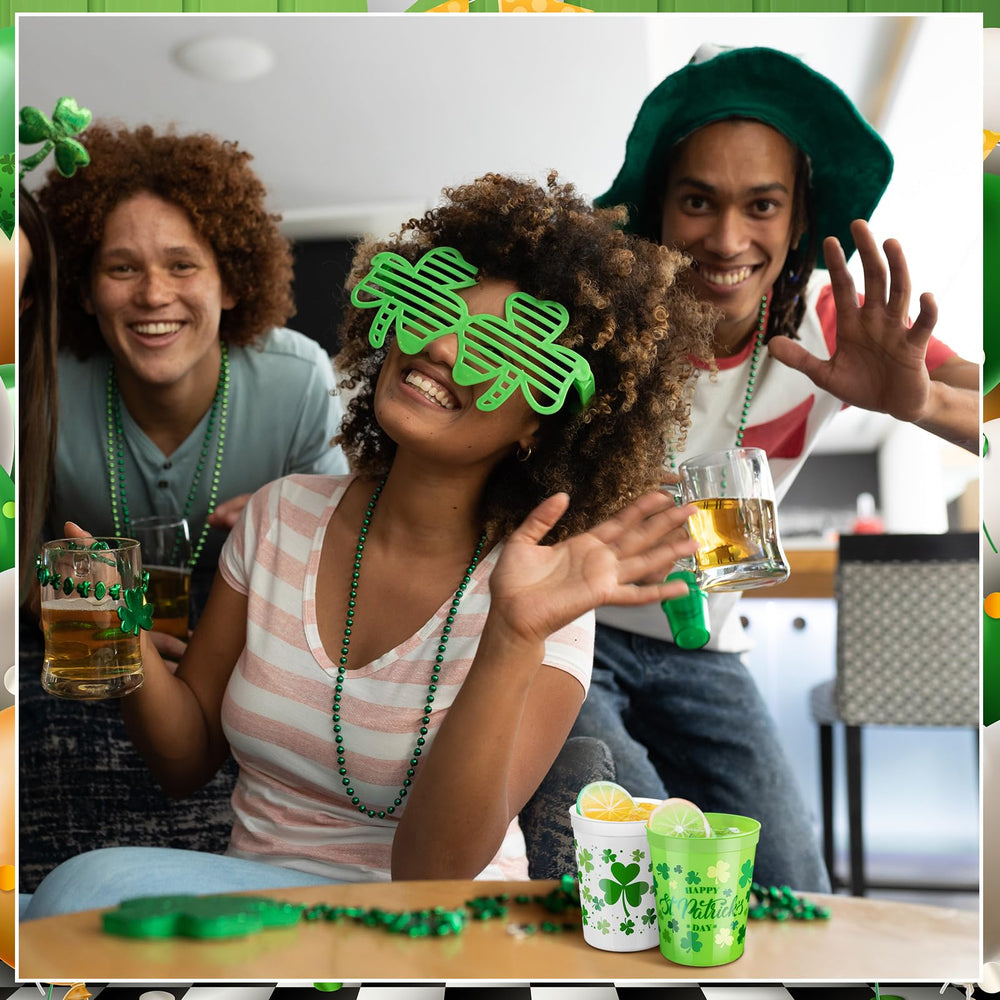 Norme bulk pack St Patrick's Day cups for easy shopping and quick setup