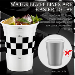 Norme disposable cups sturdy plastic for reliable beverage serving