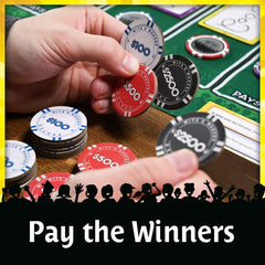 North Star Games Wits & Wagers premium currency pack adds authentic betting vibes to play.