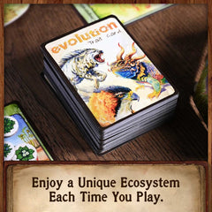 North Star Games Evolution supports 2-6 players for flexible gatherings