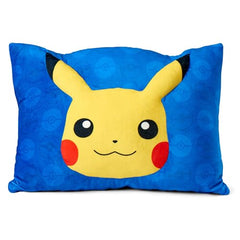Northwest Pika Pika plush pocket pillow with 3D Pikachu, keeps cozy.