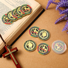 Nosiny Armor of God coins with durable alloy finish for lasting feel.