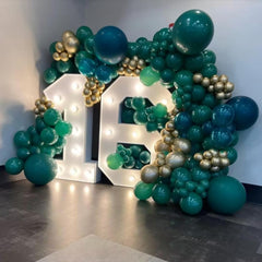 NOT HOME versatile party decorations for birthdays, graduations, and holidays.