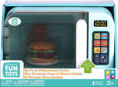 Nothing But Fun Toys My First Microwave batteries included for immediate play.