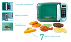 Nothing But Fun Toys My First Microwave cheeseburger assembly promotes realistic meal crafting.