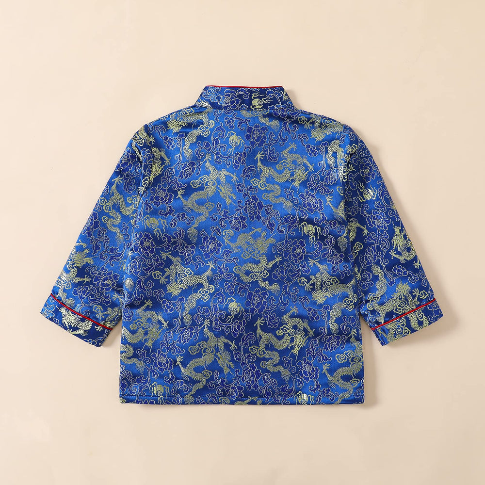 Noubeau boy tang suit blue color fits size 6-8 years.