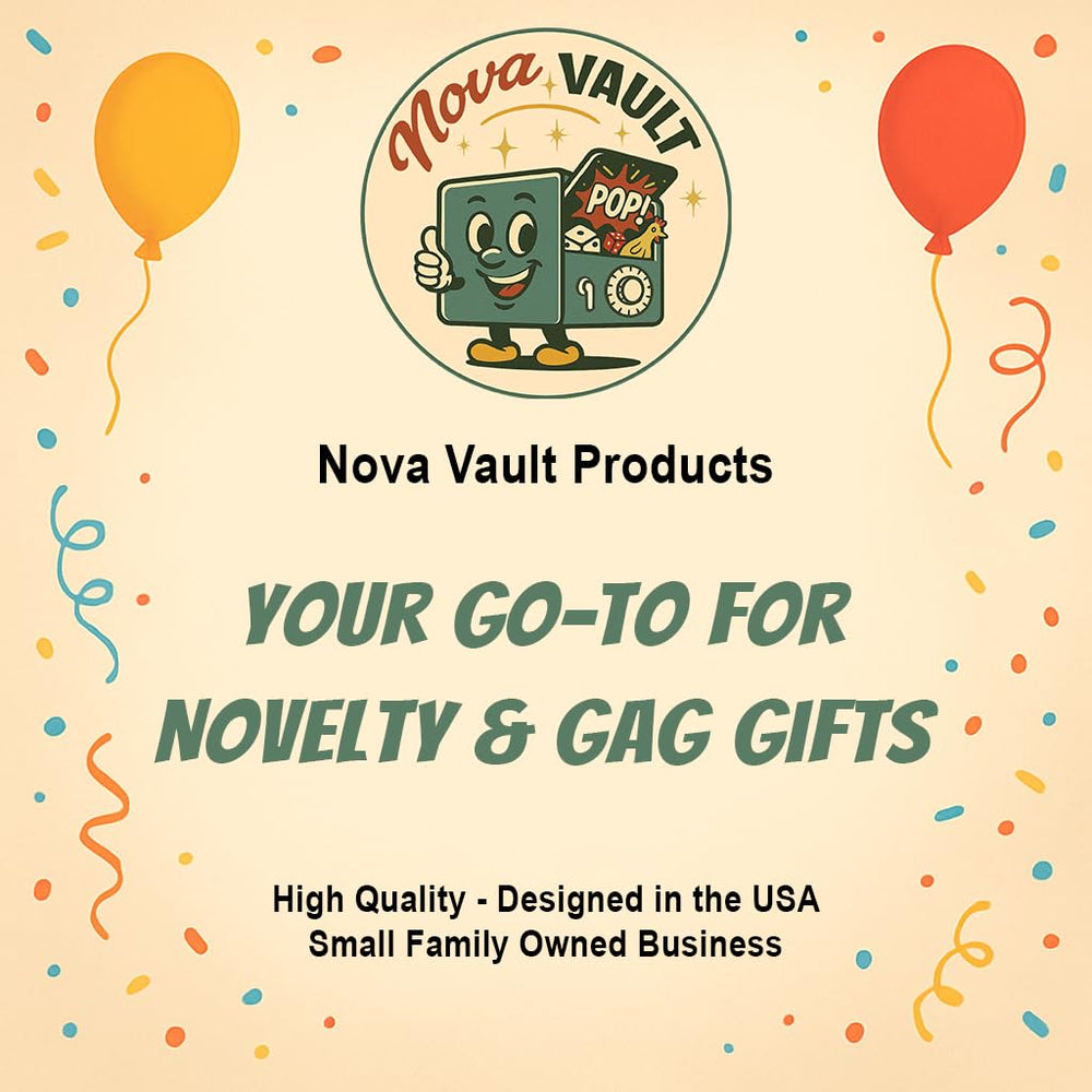 Nova Vault motivational card encourages playful banter and laughs.