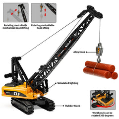 NOVAFUSION crane arm lift and hook for engaging lifting pretend tasks.