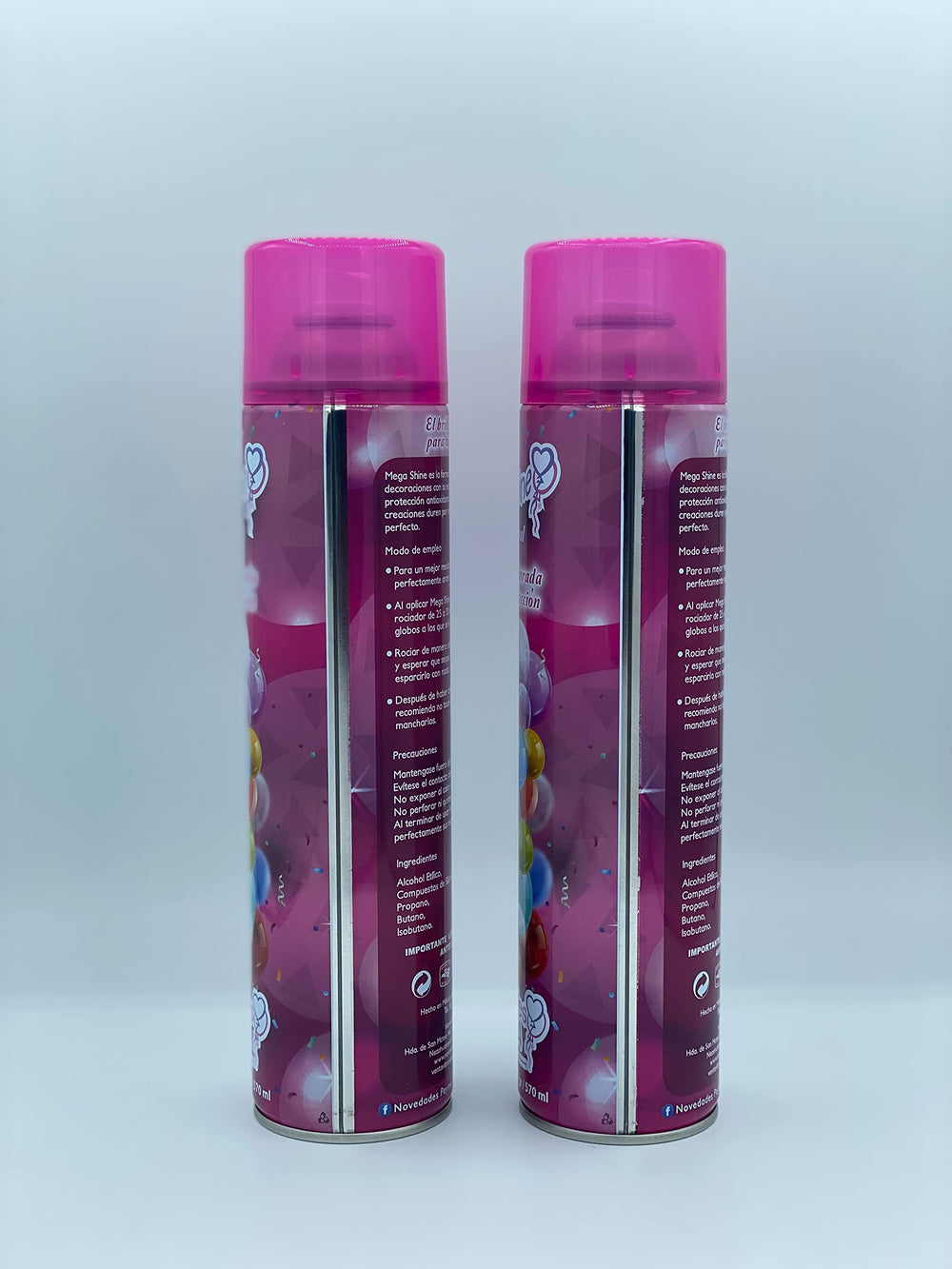 Novedades Peyma Mega Shine 2 Pack packaging shown for gifting option