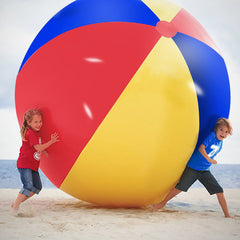 Novelty Place family-friendly 55 inch ball for outdoor gatherings and games