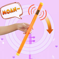 Novelty Place groan tube orange 16-inch angled sound effects for playful moments.