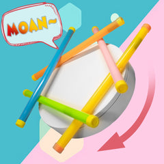 Novelty Place groan tube orange sparks playful energy during games.