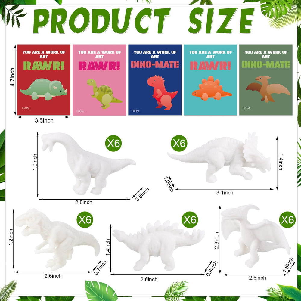 Noveread dinosaur-themed card included with each kit