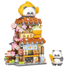 Noziaa Snapper Panda mini building blocks spark creativity and fine motor skills.