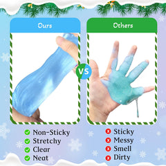 NPNE frozen slime kid hands stretchable play demonstration