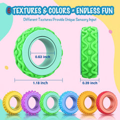 NPPN chew-safe fidget ring is travel-friendly for quiet use.