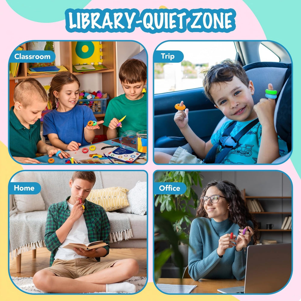 NPPN fidget rings are versatile gifts for therapy and classroom prizes.