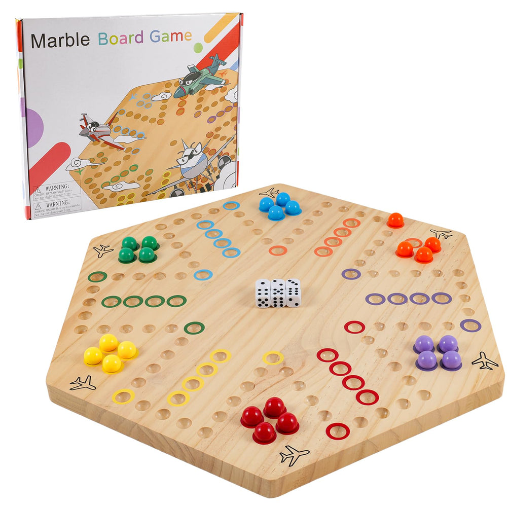 NRZSSN Wahoo board 20in surface for family game nights and clear piece tracking