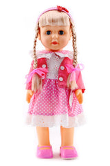 NST Gifts Belinda walking doll with blinking blue eyes promotes imaginative pretend play