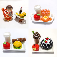Nuanmu resin miniature ornaments suitable for dollhouses