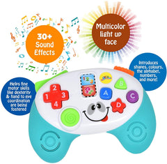 Number 1 in Gadgets baby remote buttons enhance cause-and-effect exploration with engaging sounds.