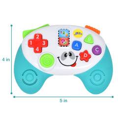Number 1 in Gadgets baby remote learning-graphics support color and shape recognition during play.