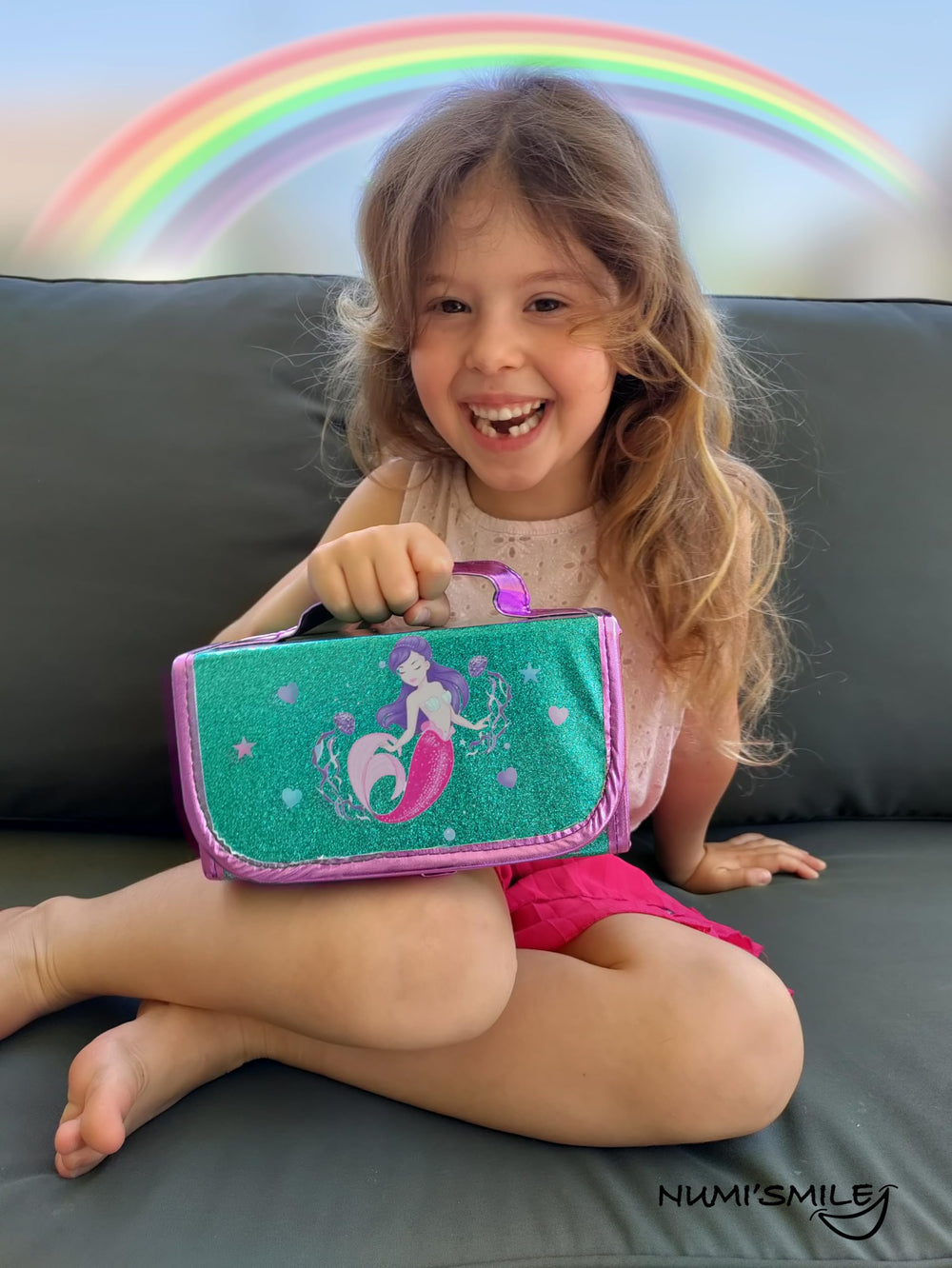 NUMI'SMILE Mermaid stickers for DIY coloring and personalized mermaid artwork.