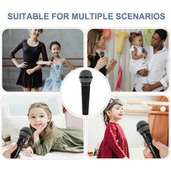 NUOBESTY 6.7-inch toy mic perfect for kids' role playing.