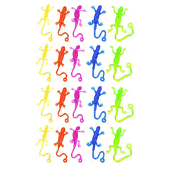 NUOBESTY sticky lizards toy collection for party favors and play