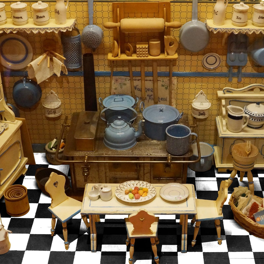 NUOBESTY wooden dollhouse flooring—easy-to-place planks for quick setup.