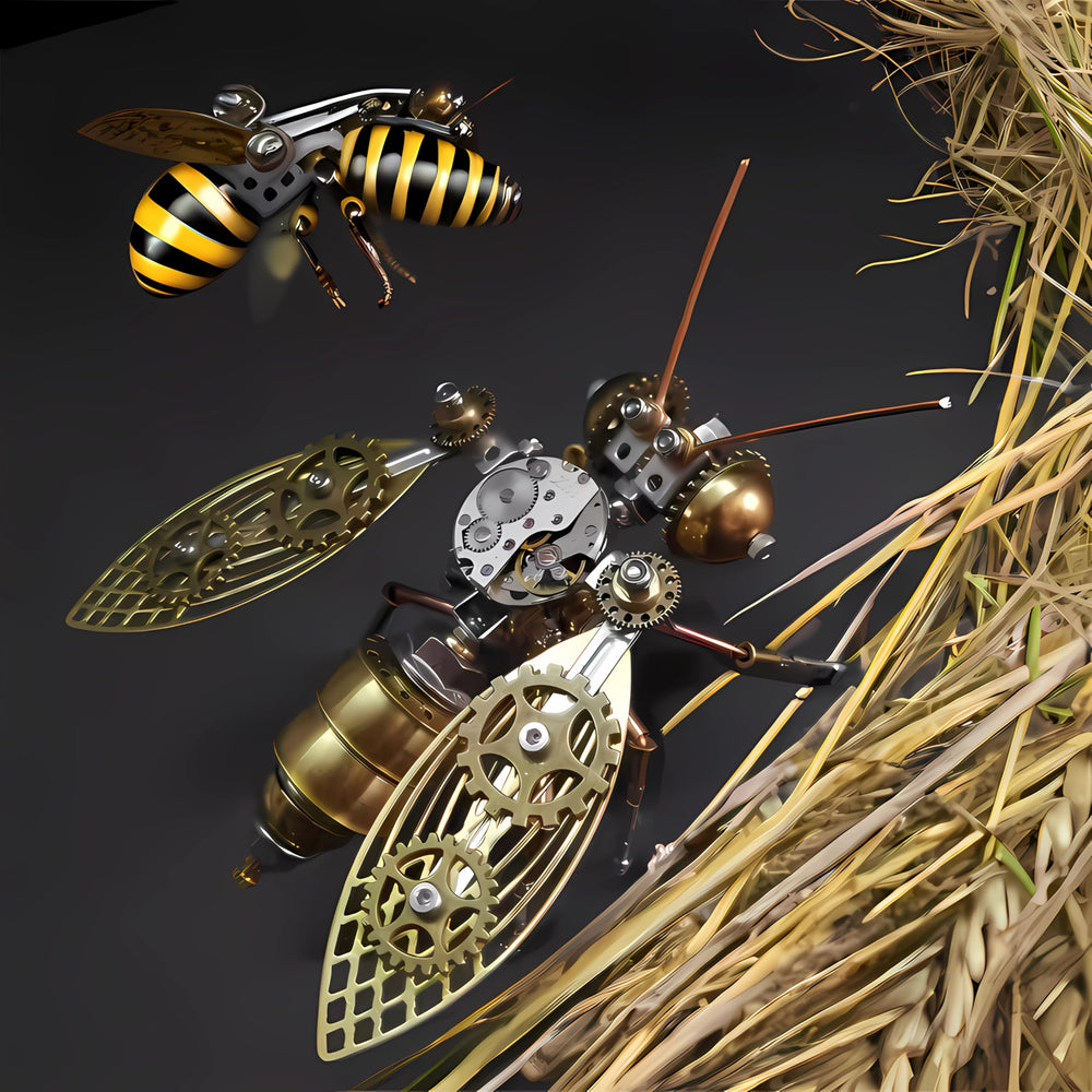 NUOSHANZS DIY insect puzzle offers an engaging steampunk focal point at home.