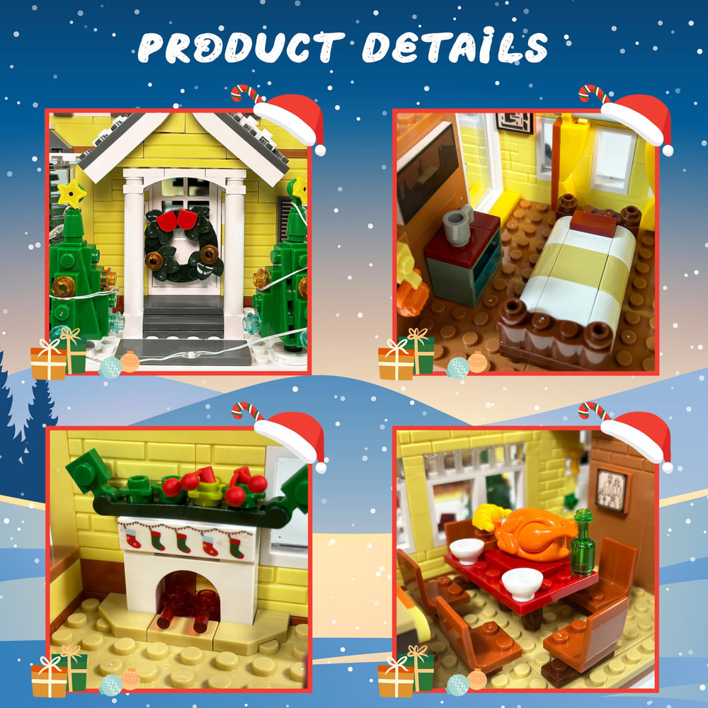 Nutain Snow Village RV exterior highlights a collectible scene for seasonal décor
