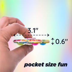 Nutty Toys fidget spinner gift packaging ideal for stockings.
