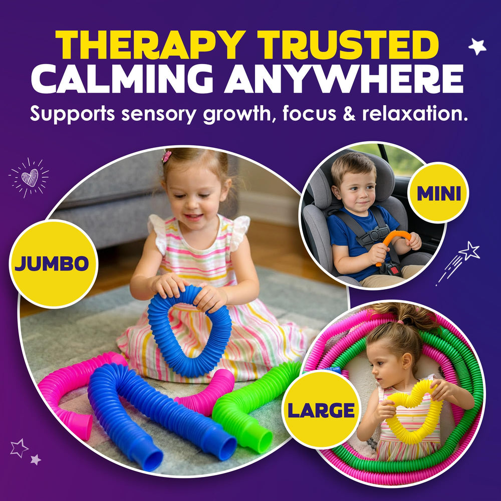 Nutty Toys Mini Pop Tubes ideal for group activities and shared sound play