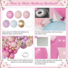 NUTTYBASH varied balloon sizes for dynamic arch designs