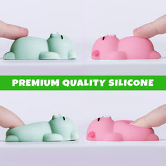Nutty Toys squishy cat set: adorable companions for stocking stuffers and Easter baskets.